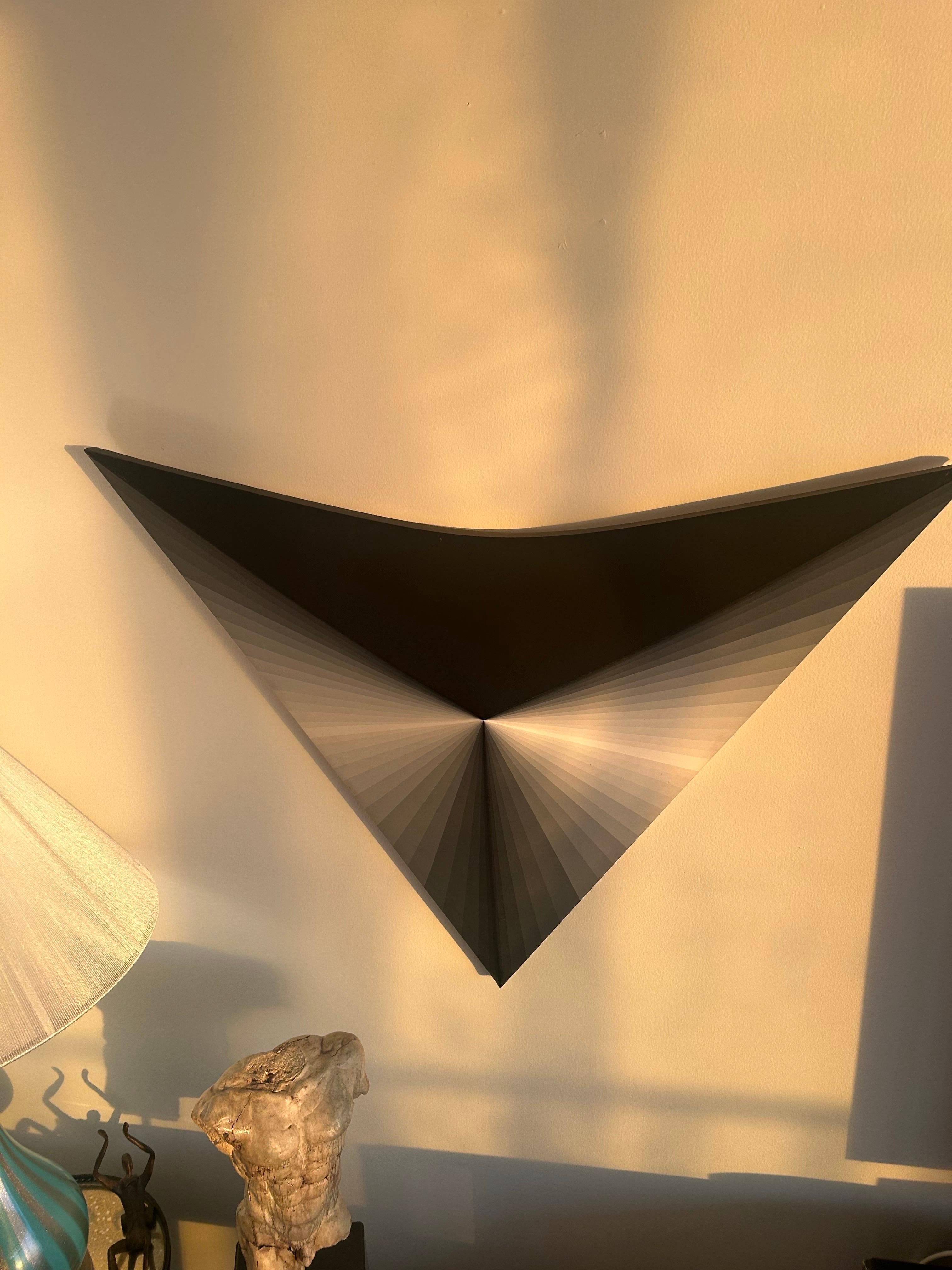XX secolo Shozo Nagano acrilico tridimensionale su tela in vendita