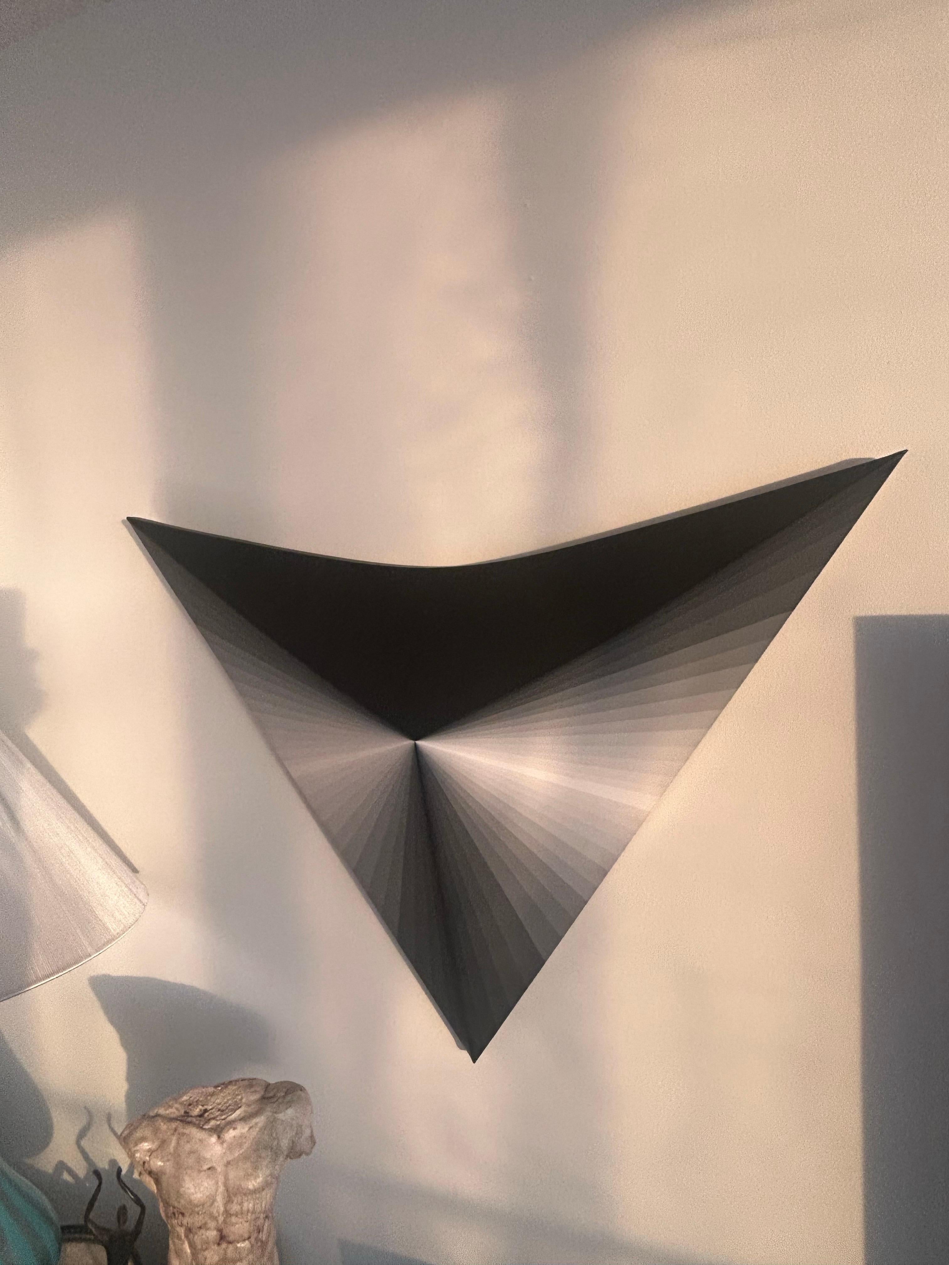Shozo Nagano acrilico tridimensionale su tela in vendita 2
