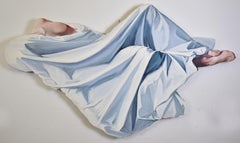 Photo Realist Trompe L'Oeil Nude Male Portrait Painting & Sculpture Shozo Nagano