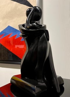 Escultura de bronce "Almas gemelas II