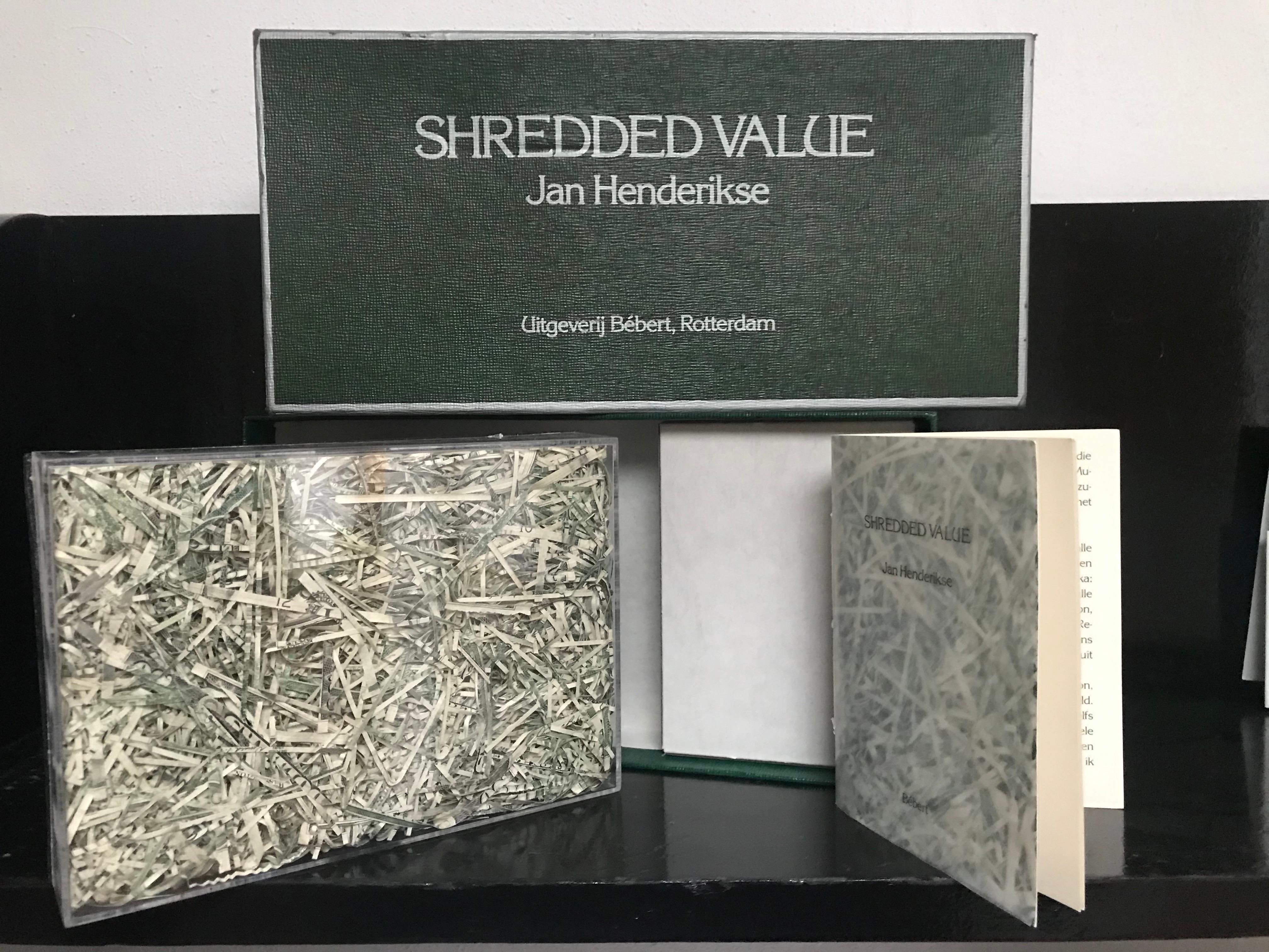 'Shredded Value' by Jan Hendrikse, Dutch, 1989 For Sale 4