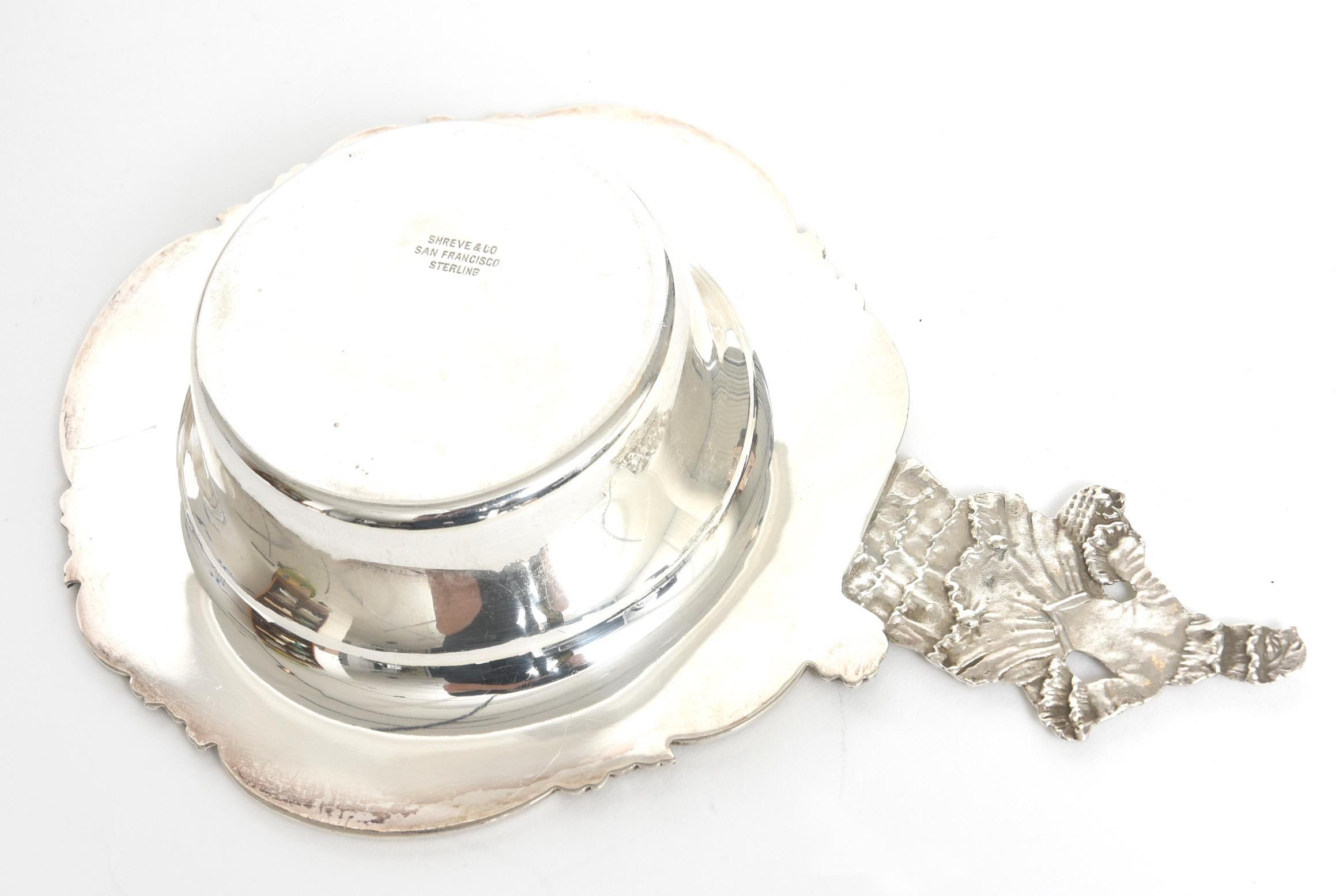 Shreve & Co Figural Man and Woman Sterling Silver Ramekins Set of 12 1
