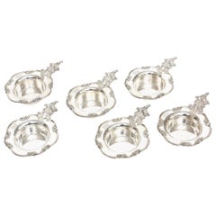 Shreve & Co Figural Man and Woman Sterling Silver Ramekins Set of 12