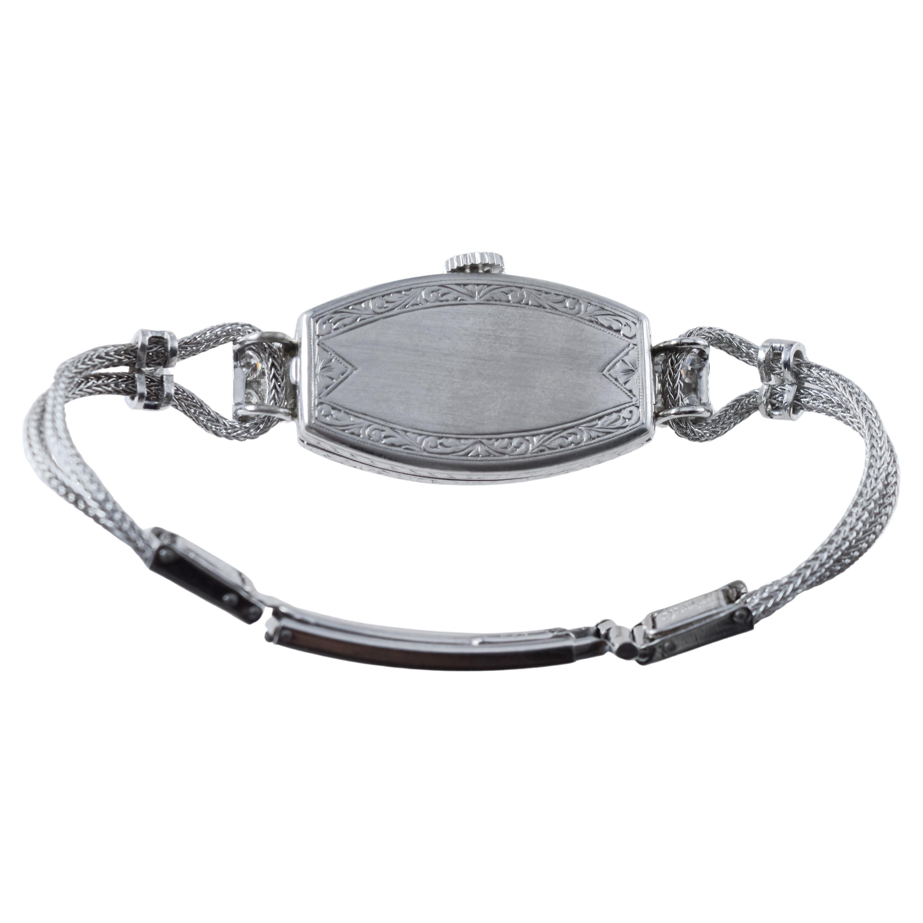 Tiffany & Co. Montre pour dames Art Deco circa 1920 en vente 7