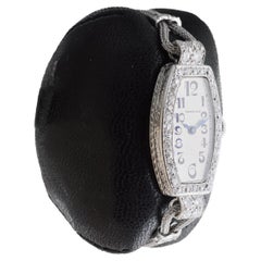 Tiffany & Co. Ladies Art Deco Watch circa 1920's