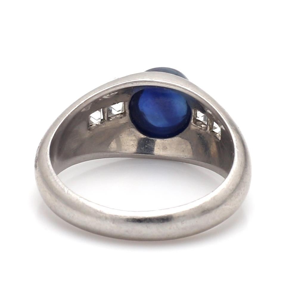Shreve & Co., Sapphire Ring - GIA Certified For Sale 1