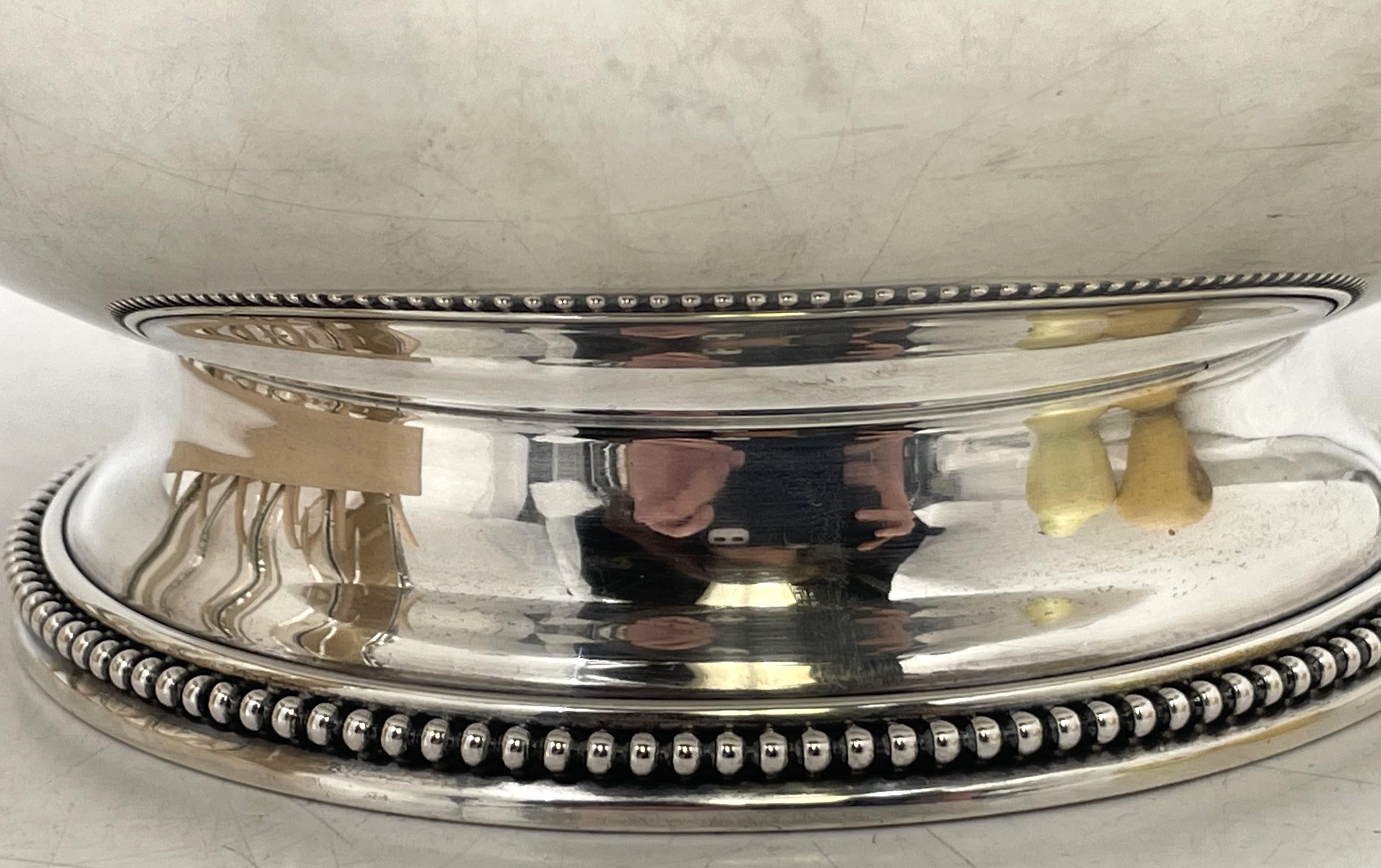 Shreve & Co. Sterling Silver Bowl in Mid-Century Modern Style In Good Condition For Sale In New York, NY