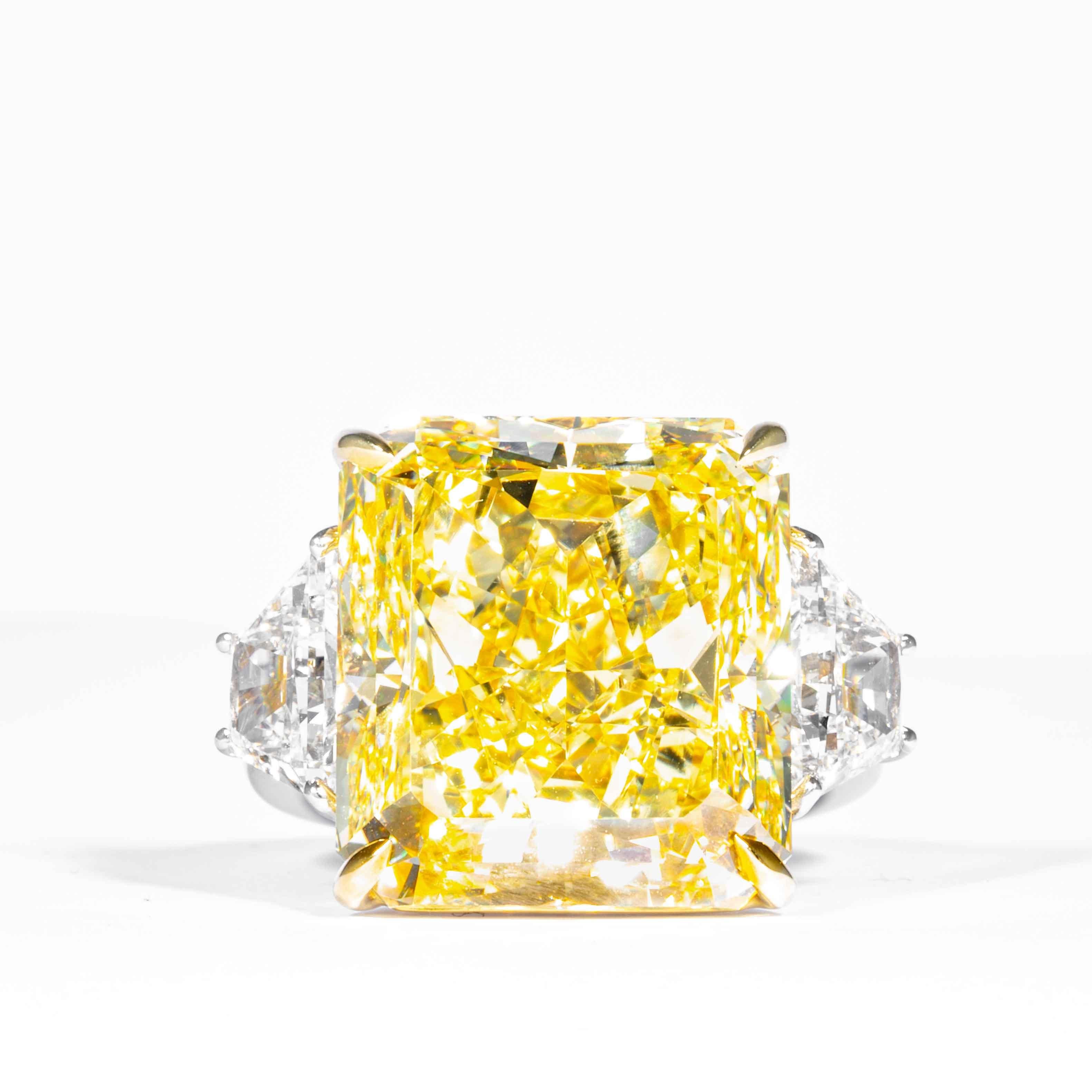 fancy yellow diamonds gia certified