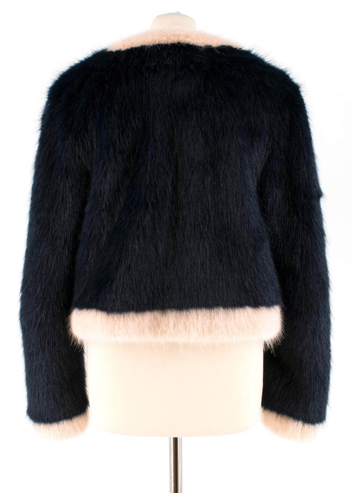 shrimps faux fur jacket