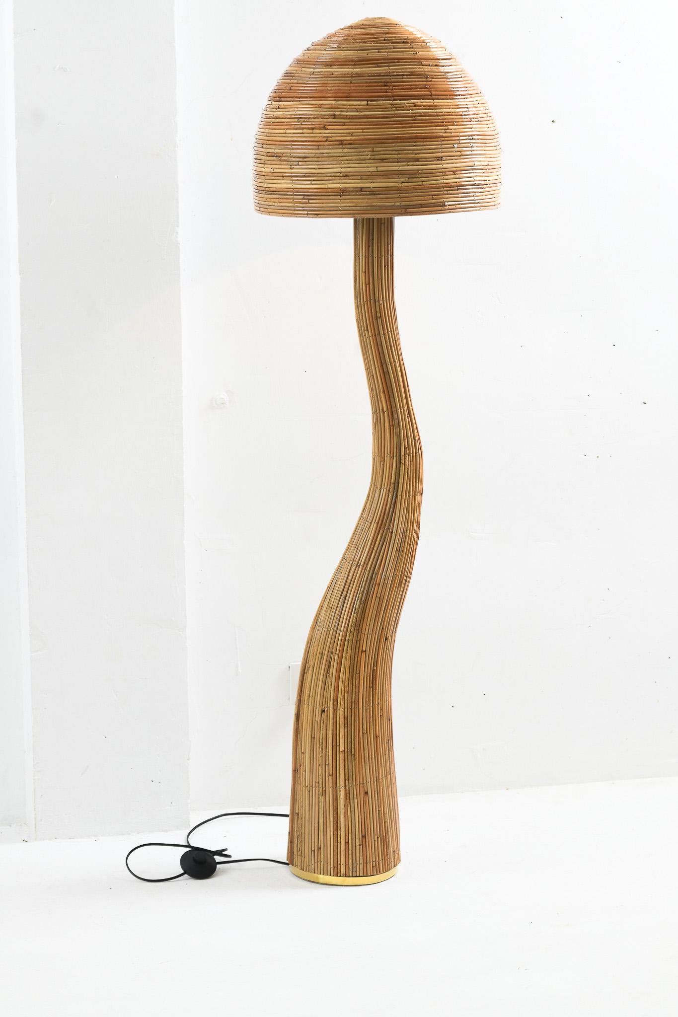 Lámpara de pie Shroom 003 Pencil Reed Siglo XXI y contemporáneo en venta