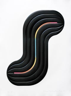 Black Cynicism - Original Mixed Media by Shu Takahashi - 1973