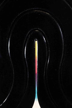 Komposition – Bänderung und Paraventdruck von Shu Takahashi – 1973