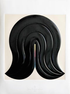 Composition - Embossing and Screen Print by Shu Takahashi - 1973