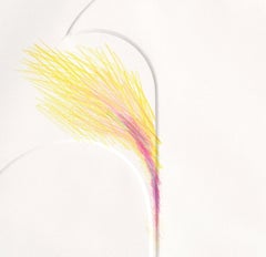 Mädchen – Original Mixed Media von Shu Takahashi – 1973