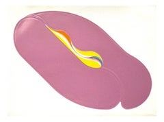 Pink Escape - Original Mixed Media by Shu Takahashi - 1973