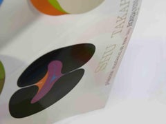 Six Shapes in Space - Mixed Media by S. Takahashi - 1974