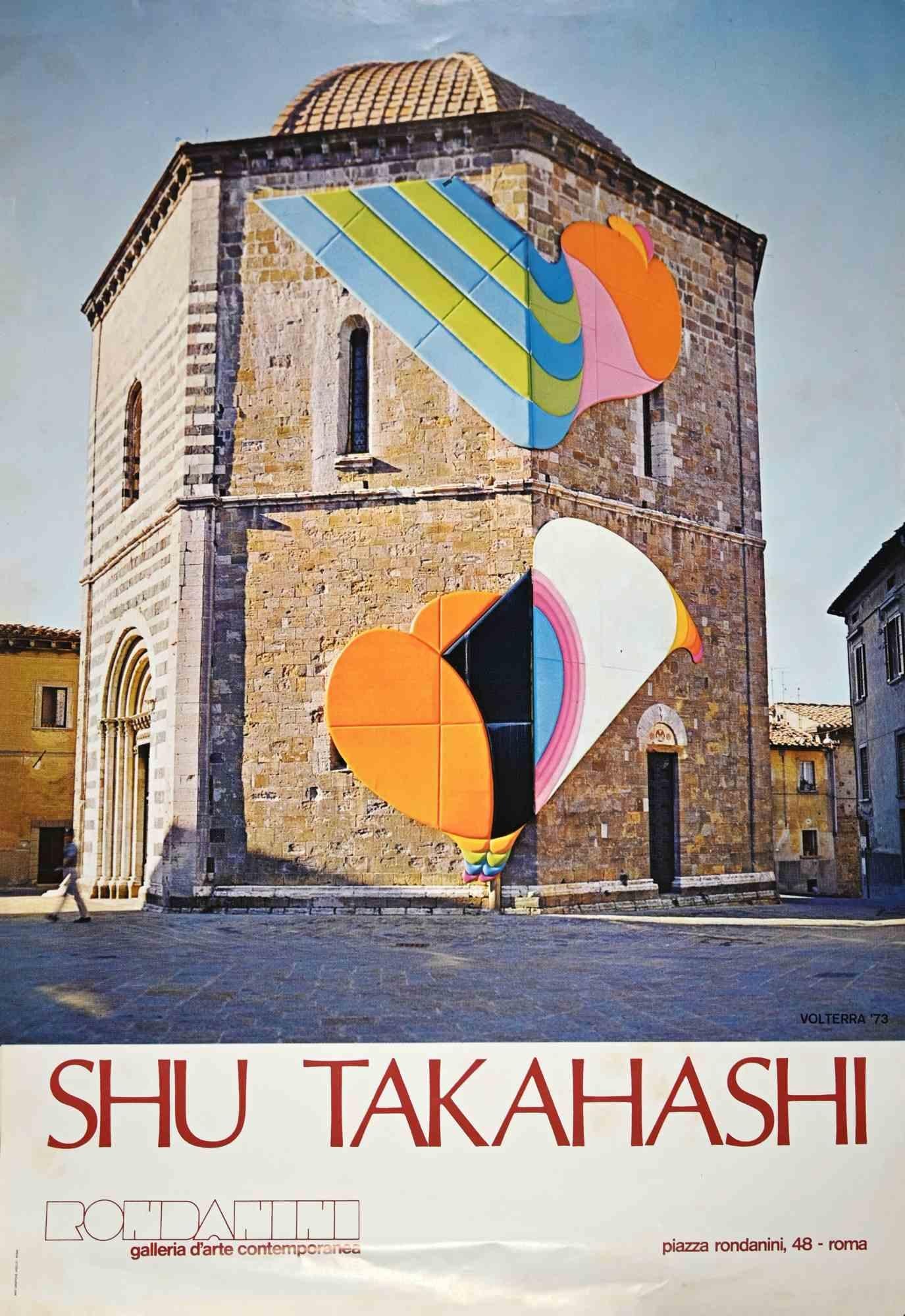 Vintage Poster Exhibition in Volterra -  Poster by Shu Takahashi - 1973