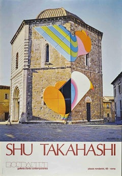 Mostra di manifesti d'epoca a Volterra -  Poster di Shu Takahashi - 1973