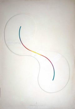 White Germ - Original Screen and Copperplate by Shu Takahashi - 1973