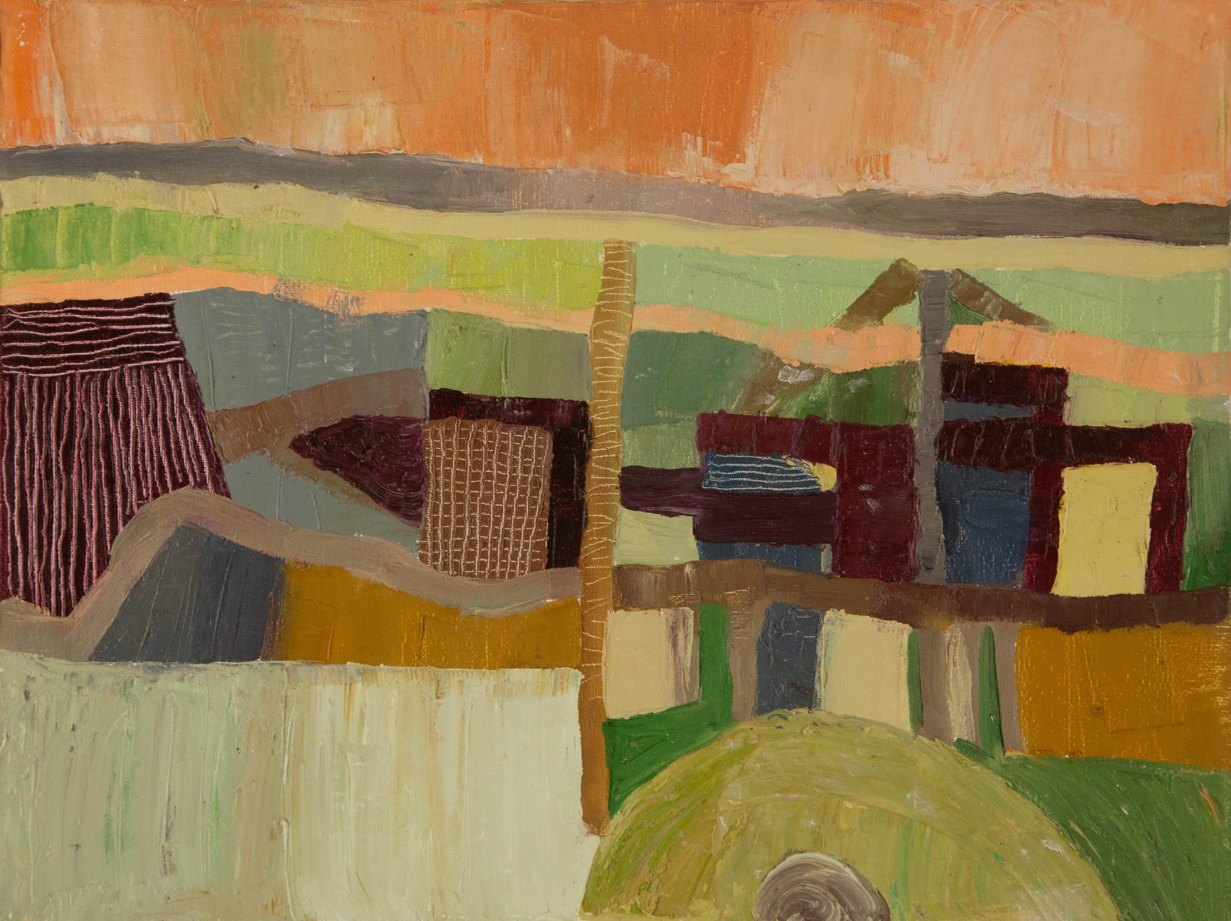 Shuai Liu Abstract Original Oil On Canvas "The Distance"