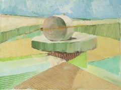 Shuai Liu Zeitgenössisches Original Öl auf Leinwand "Schleifscheibe"