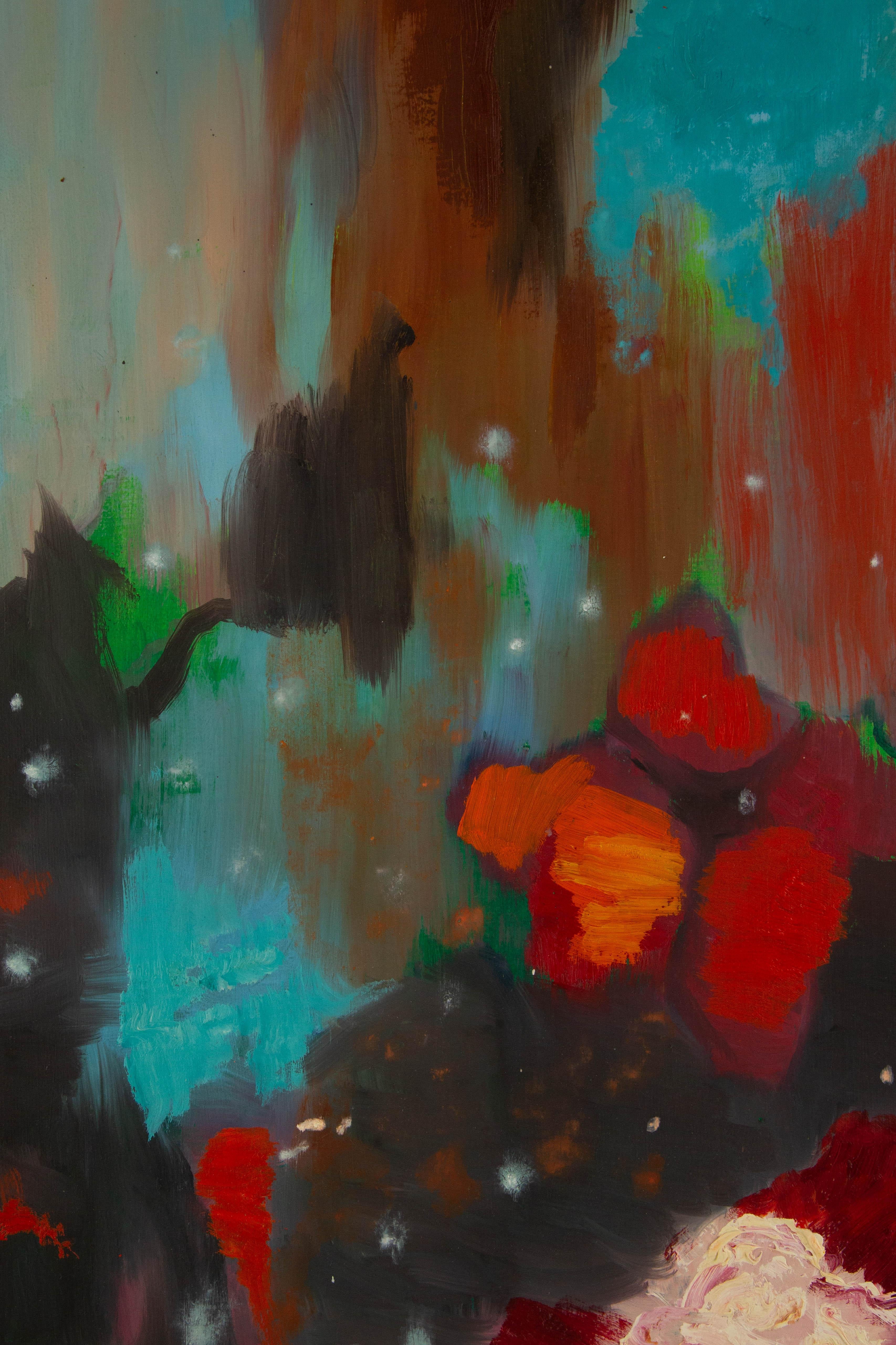 Shuang Liu Abstract Original Oil On Canvas 