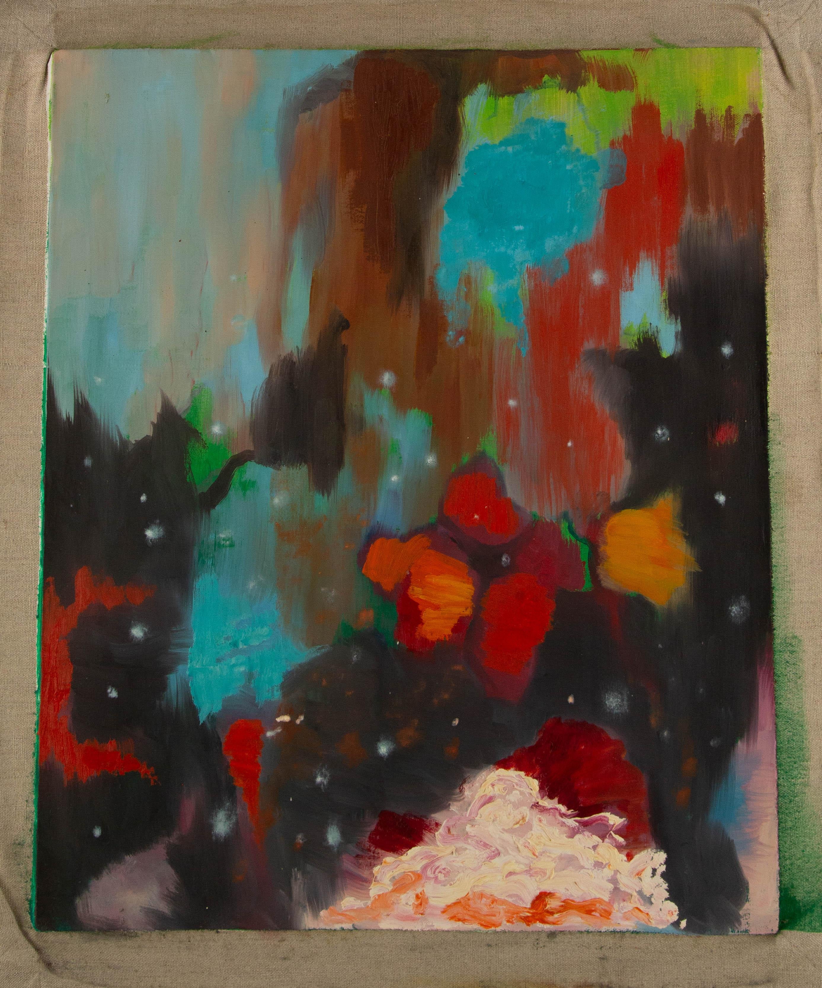 Shuang Liu Abstract Original Oil On Canvas 