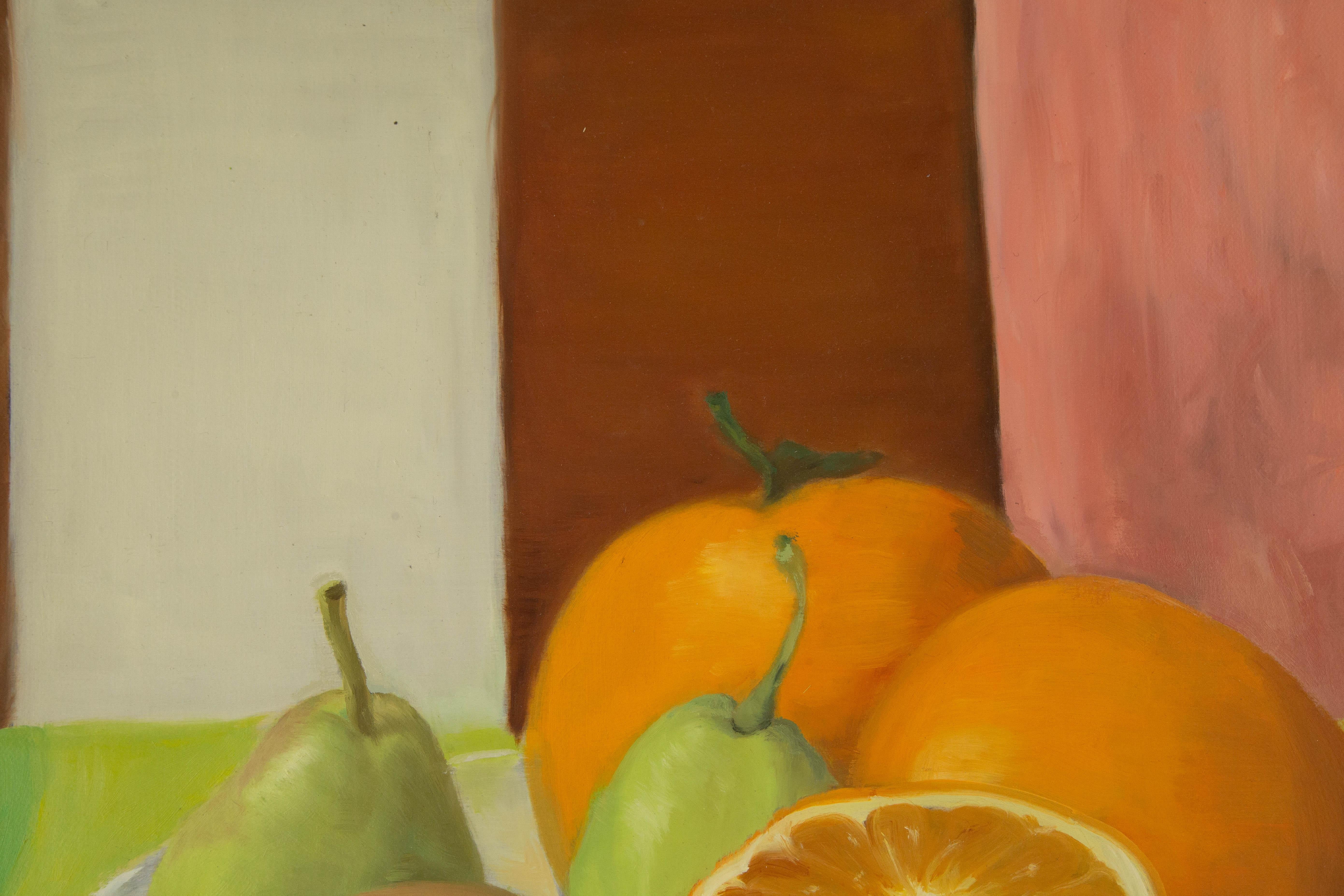 Shuang Liu Still Life Original Oil On Canvas 