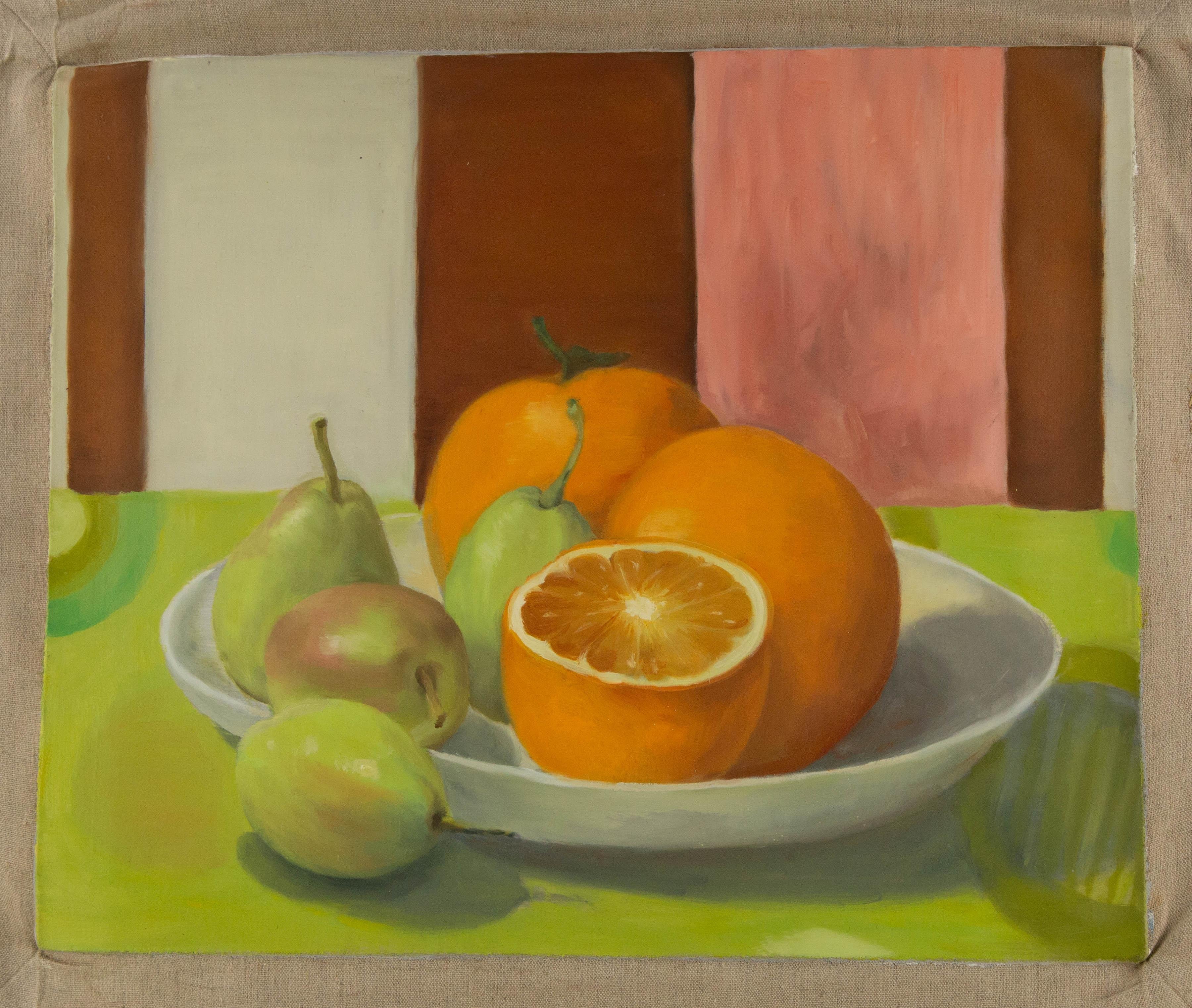 Shuang Liu Still Life Original Oil On Canvas 