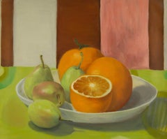Shuang Liu Still Life Original Oil On Canvas "Have Some Fruits II"