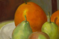 Shuang Liu Bodegón Pintura al Óleo Original "Toma algunas frutas I"