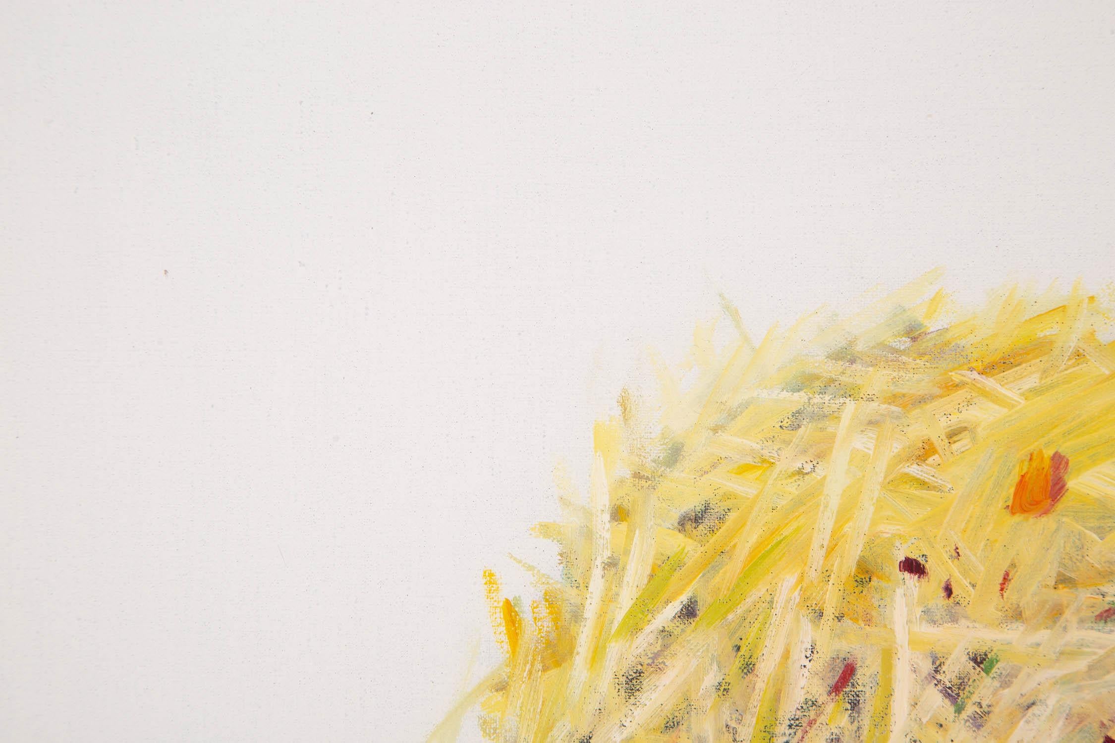 Shuen Wang Pittura ad olio astratta originale 
