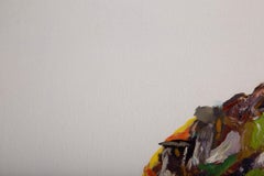 Peinture à l'huile abstraite originale de Shuen Wang « Sans titre »
