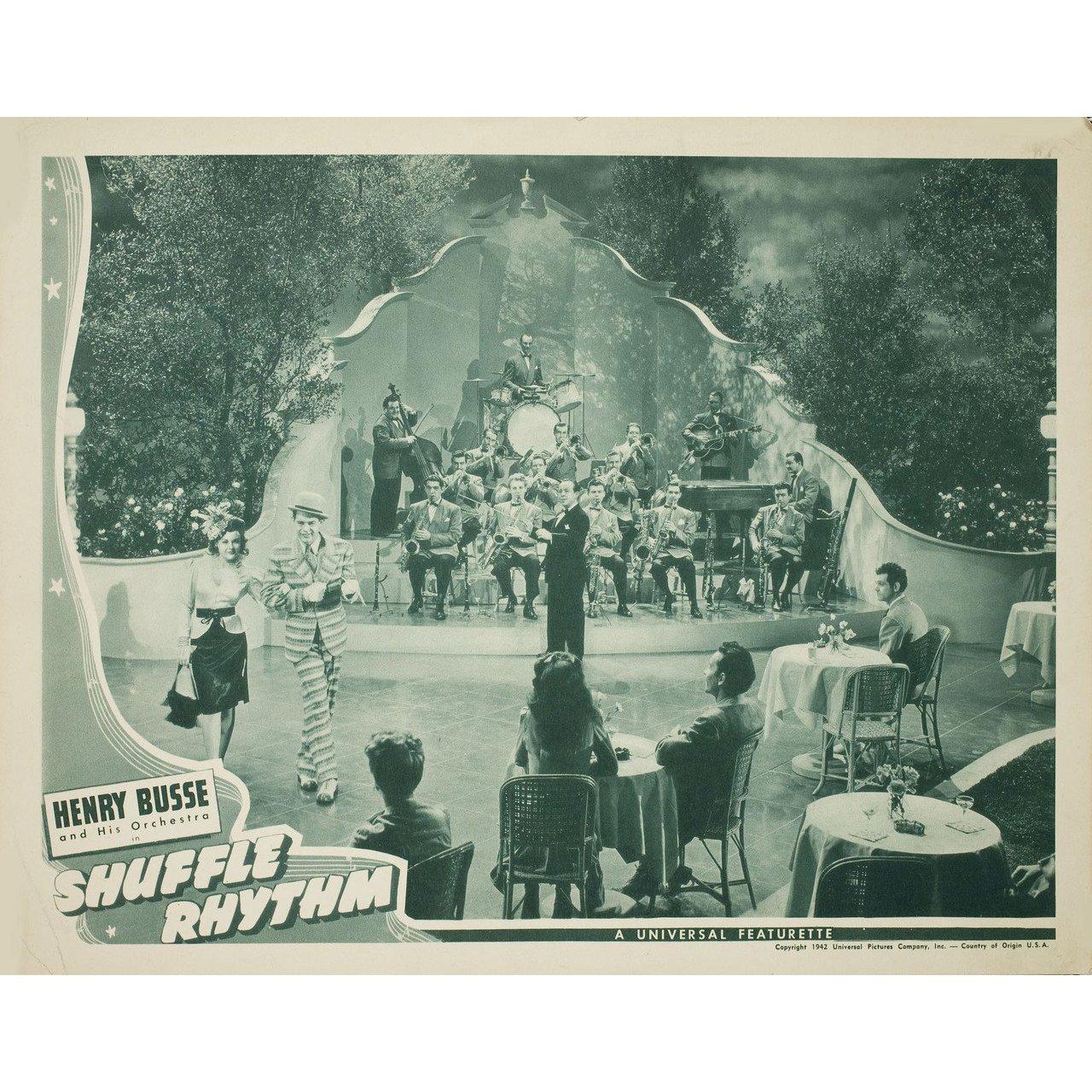 American Shuffle Rhythm 1944 U.S. Scene Card For Sale