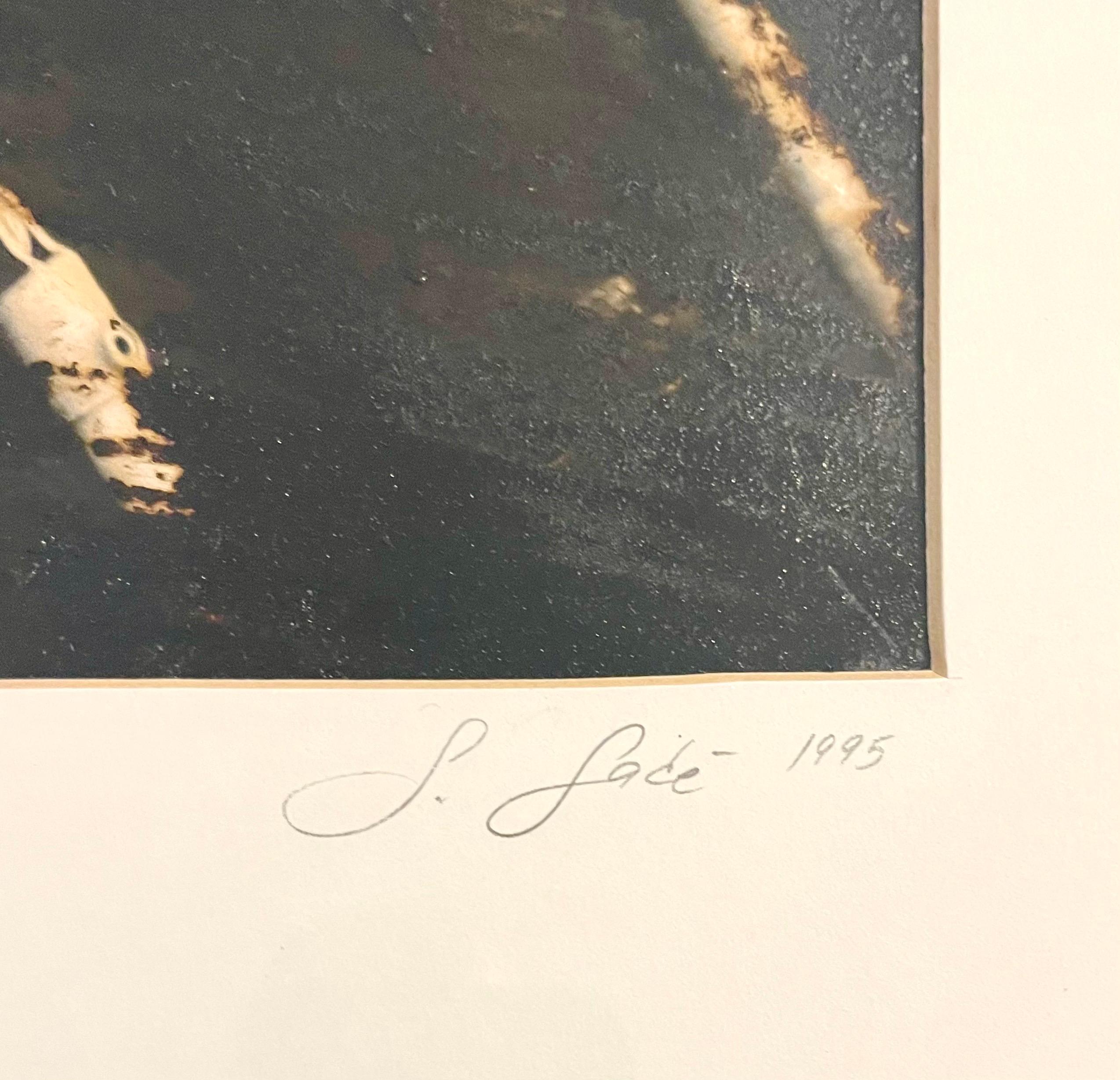 Shuli Sadé, israeliana (nata nel 1952)
Piegatura di tubi (1995)
Stampa fotografica alla gelatina d'argento dipinta a mano
Firmato a mano a matita in basso a destra, numerato 1/10
Incorniciato: 23,25 X 29,25 vista, 15 x 19 pollici
Provenienza: