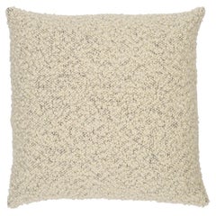 Shumacher Almohada Margarete 18" en Marfil sobre Carbón