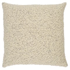 Shumacher Margarete 18" Pillow in Ivory on Charcoal