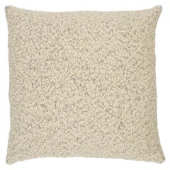 Shumacher Margarete 18" Pillow in Ivory on Charcoal