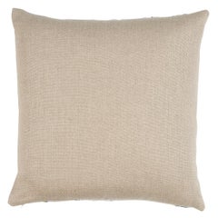 Shumacher Marguerite Embroidery 20" Pillow in Blue & Ochre