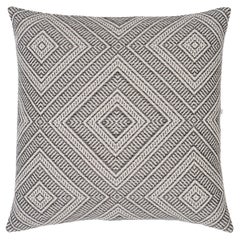 Shumacher Tortola I/O 22" Pillow in Oxford Grey