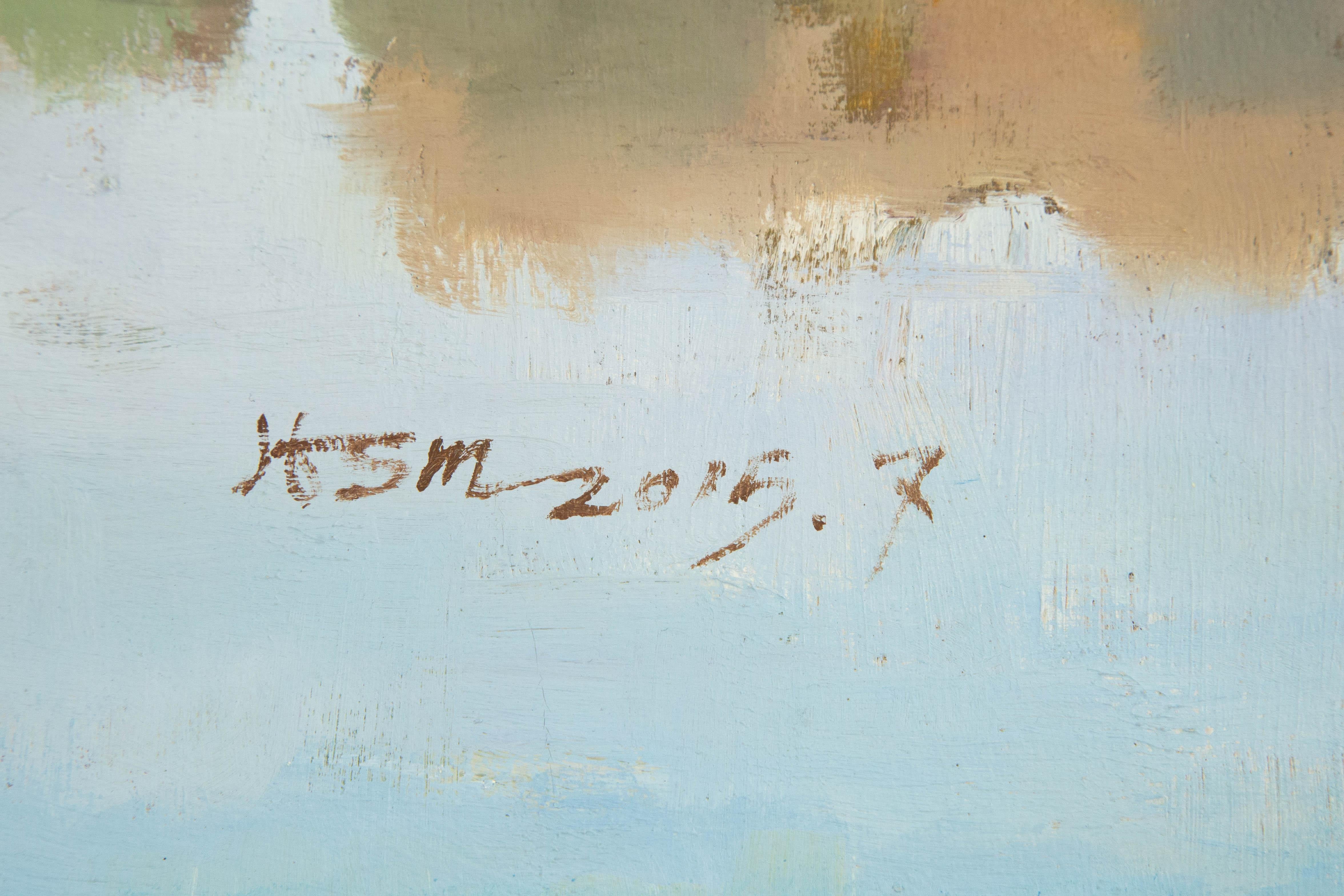 ShuMin Huang Landscape Original Oil On Canvas 