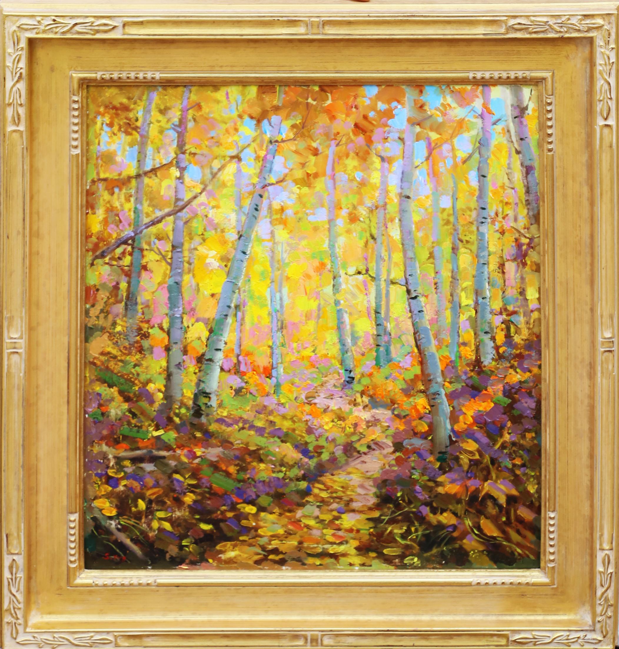 Espenweg – Painting von Shundong Yang
