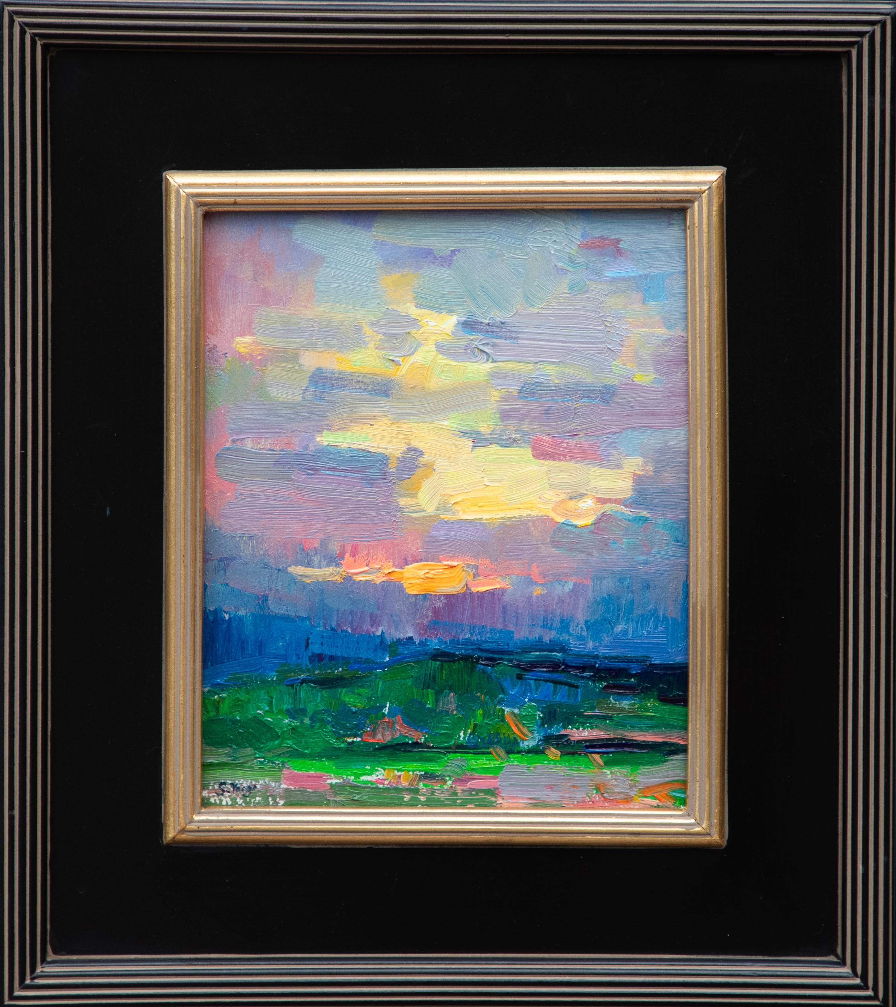 Letztes Licht – Painting von Shundong Yang