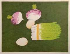 Tagliere, incisione moderna di Shunji Sakuyama