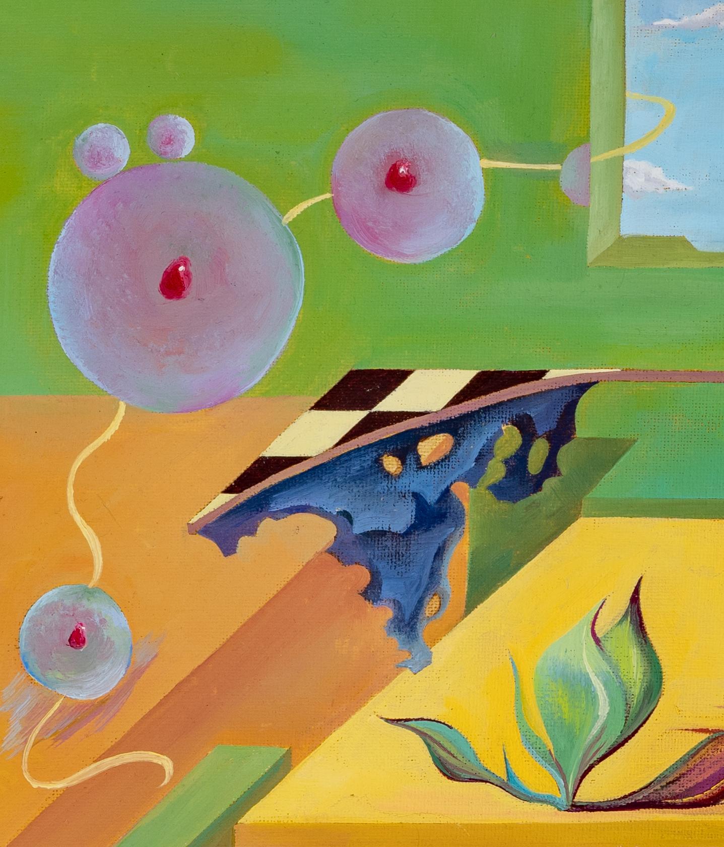 Rêve surréaliste  (Surrealist dream) - Contemporary Painting by Shuo Liu