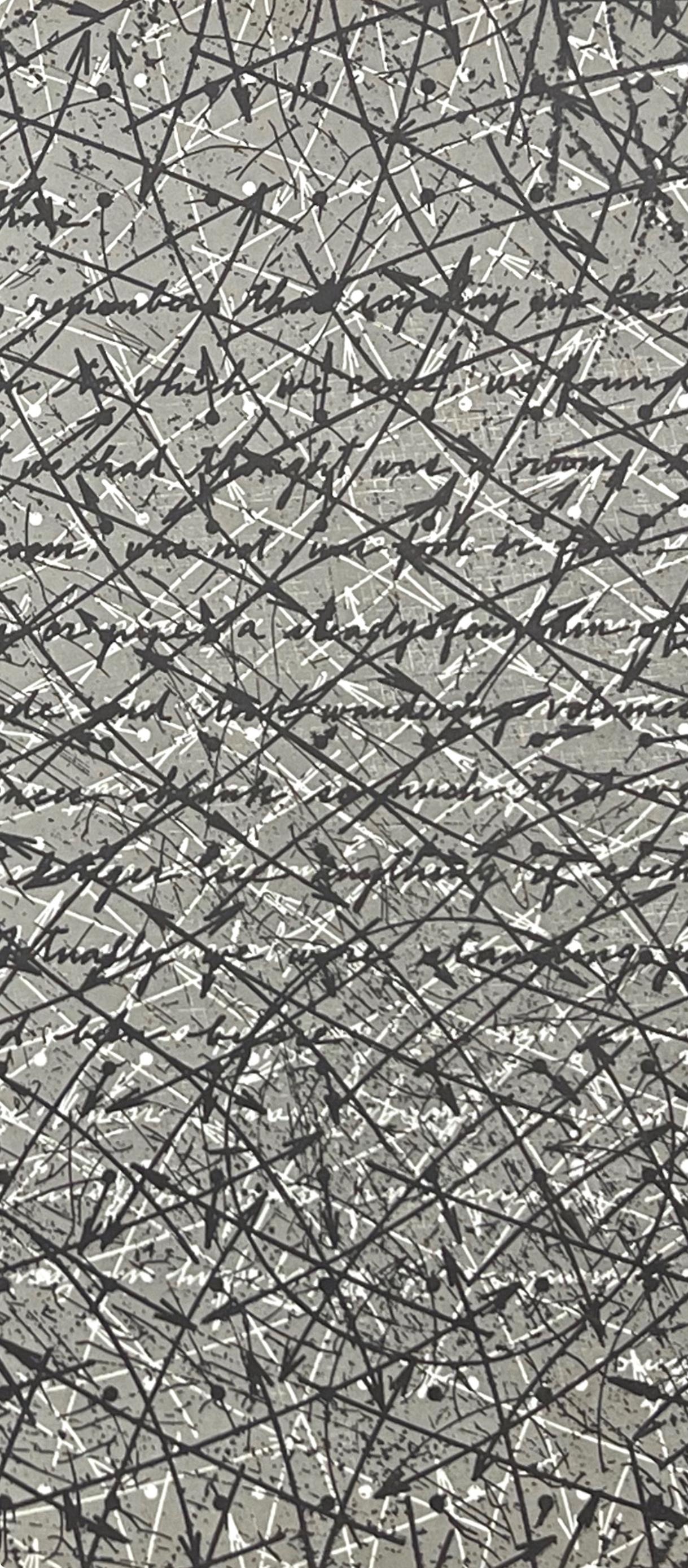 Arakawa 荒川 修作, Komposition, Derrière le miroir (nach) (Moderne), Print, von Shusaku Arakawa