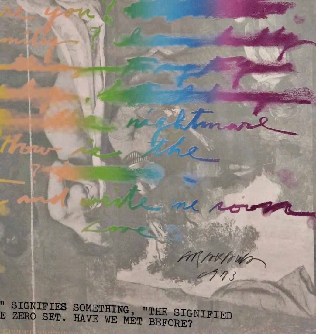 Dear Picasso, from Homage to Pablo Picasso portfolio, Silkscreen, Signed/N - Print by Shusaku Arakawa