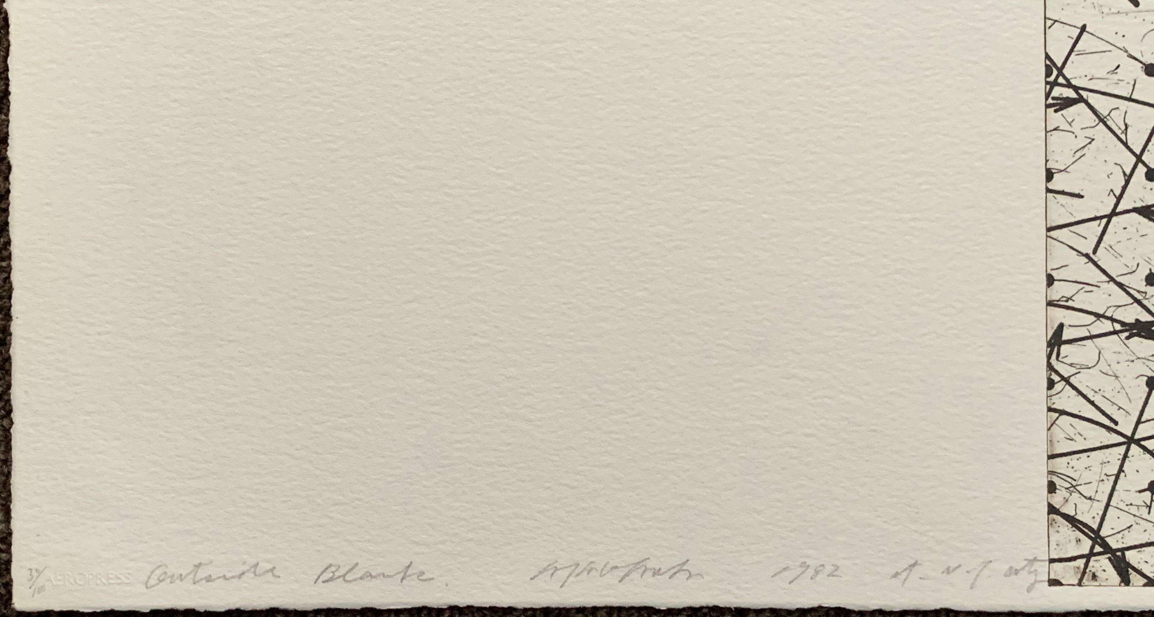 Außerhalb Blank – Print von Shusaku Arakawa