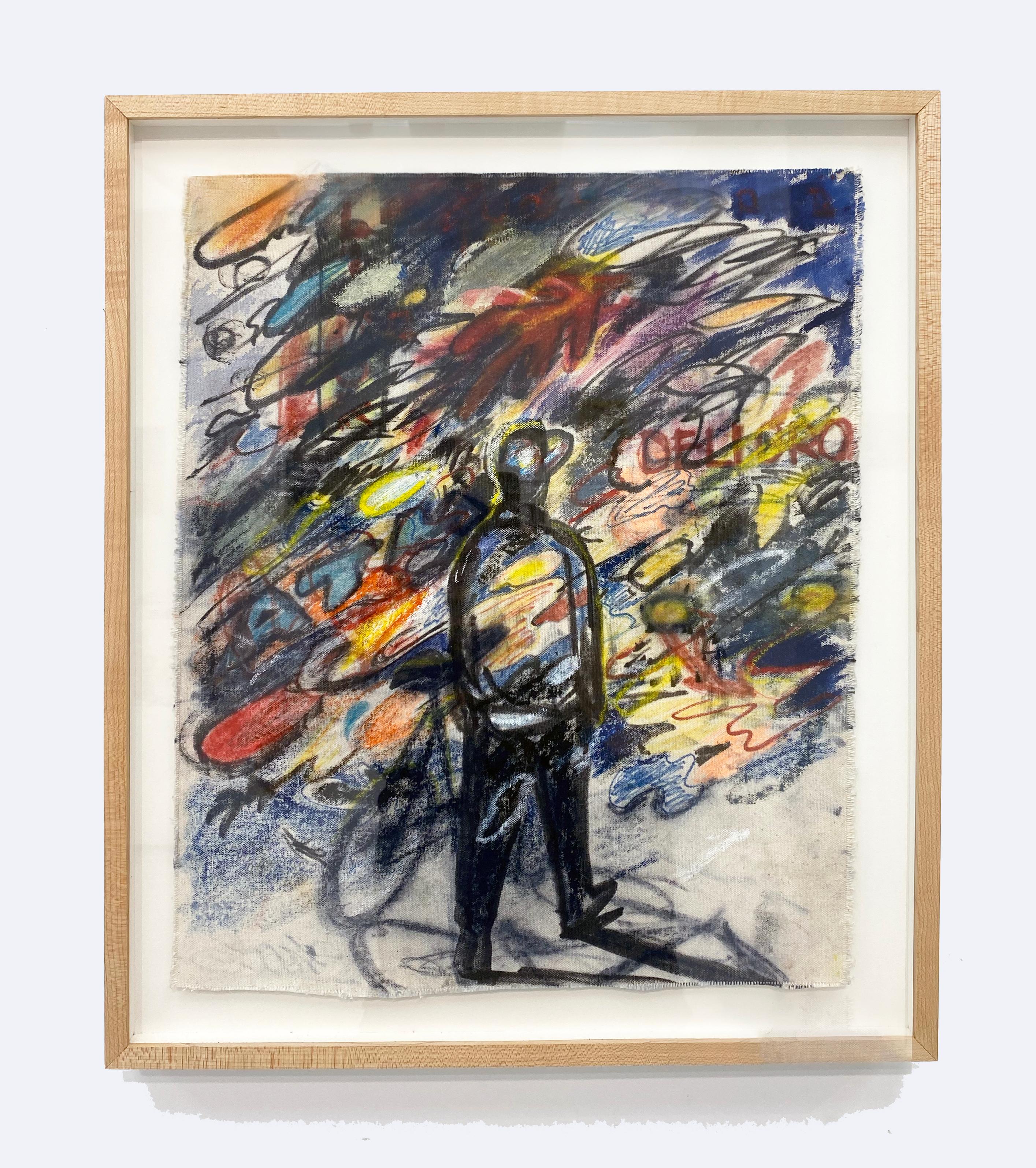Shuto Okayasu Abstract Painting - Midnight Tour