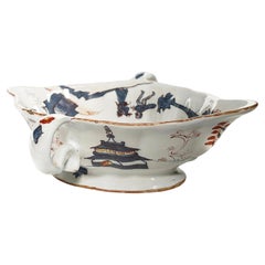 Barco de salsas de Felice Clerici, Maiolica, Milán, 1745-1788